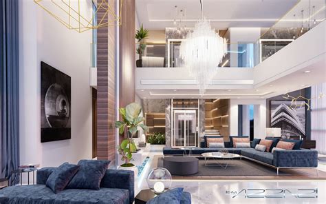 Modern Villa Interior Design In Dubai Uae Fancy House Design Modern