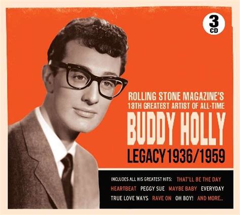 Buddy Holly Legacy 1936 1959 3 Cds Jpc