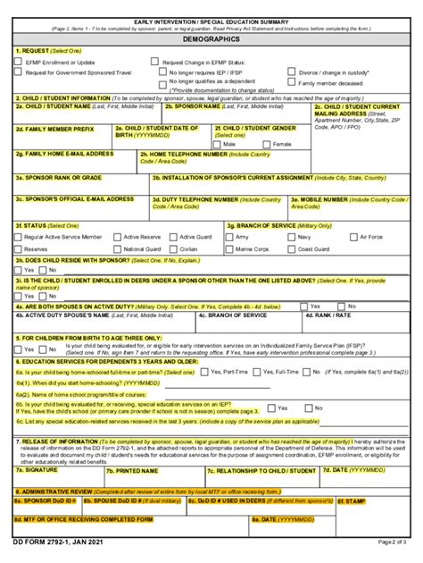 Dd Form 2792 Printable Printable Templates