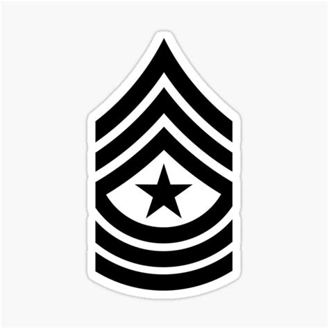 Promote Sale Price Rank E9 Military Insignia Decal Collection Army