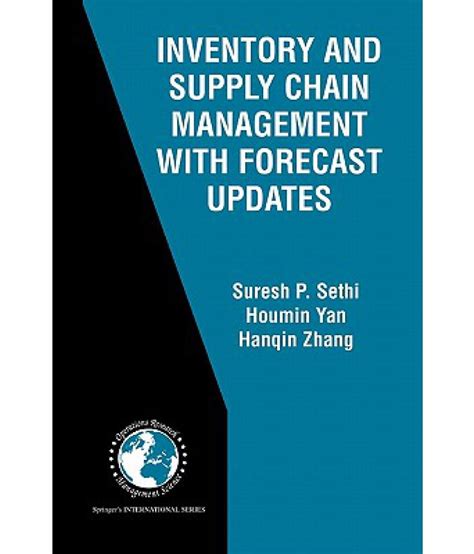 Inventory And Supply Chain Management With Forecast Updates Buy