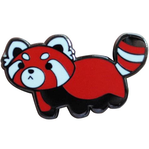 Red Panda Enamel Pins Lapel Pins Cn