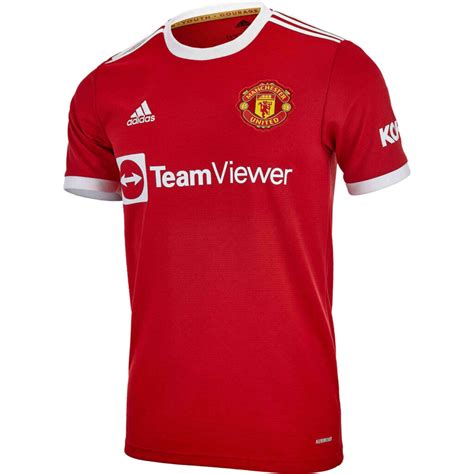 202122 Kids Adidas Cristiano Ronaldo Manchester United Home Jersey