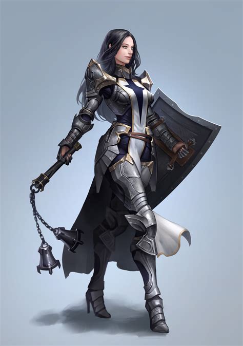 Pin By Aidee Hernandez On Fantasy Characters Female Paladin Female