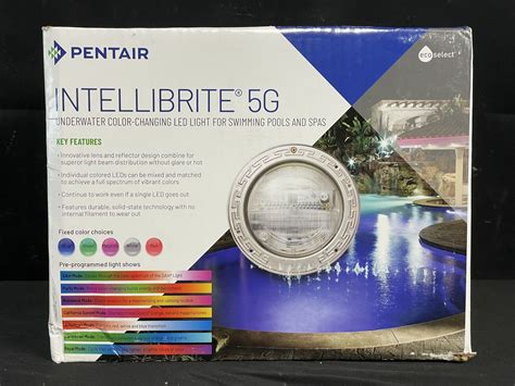 Pentair 601002 Intellibrite 5g Underwater Color Changing Led Light New