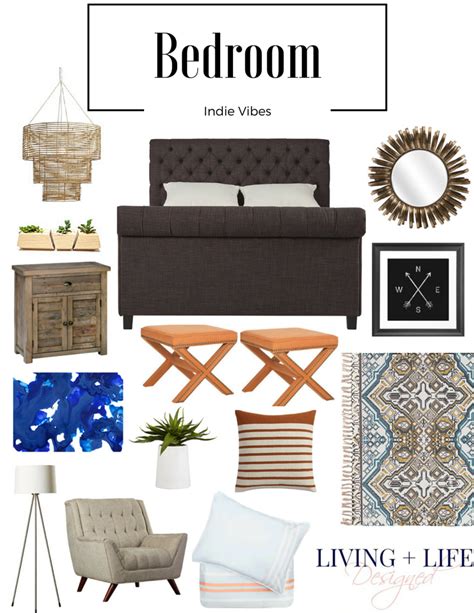 Bohemian Indie Inspired Bedroom Design Bedroom