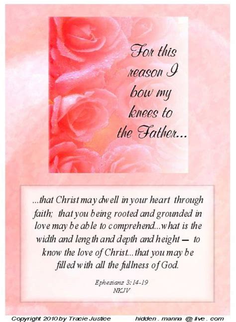 Ephesians 314 15 You Are The Father Inspirational Message