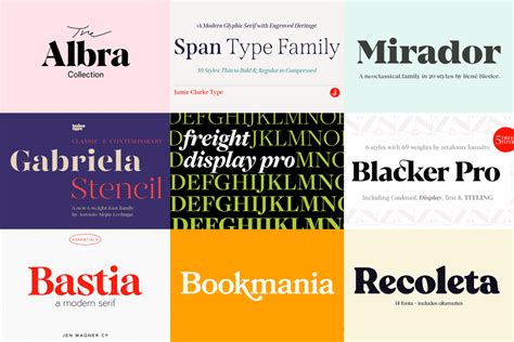 10 Best Serif Fonts For Elegant And Classic Logo Design