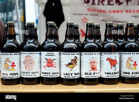 Real Ales With Interesting Names For Sale At The Southsea Food Fair