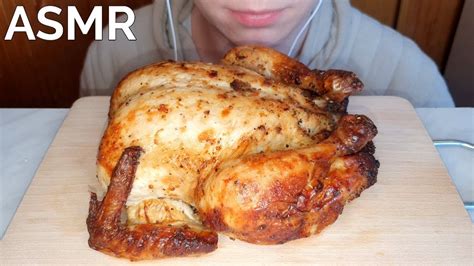 Asmr Whole Rotisserie Chicken Savage Eating Sounds No Talking Youtube