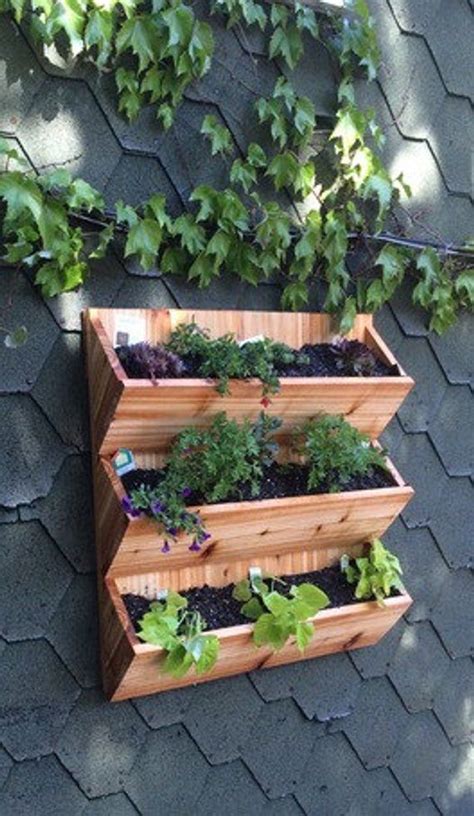 .window box, after 4 months hanging filled with dirt and plants on our treehouse, this is a construct that i drainage is a big issue with planter boxes made completely of wood. Vertical planter,planter box,flower planter,flower box ...