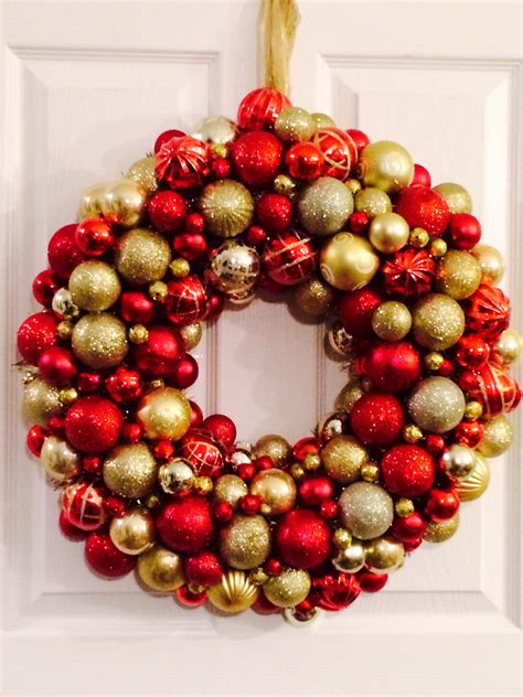 Homemade Christmas Ornament Wreath ⭐️ Weihnachten Kranz Kugel