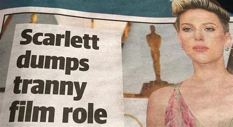 Daily Telegraph Slammed For Printing Transphobic Slur In Scarlett