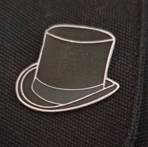 Top Hat Lapel Pin To Recognize And Honor The Great And Etsy