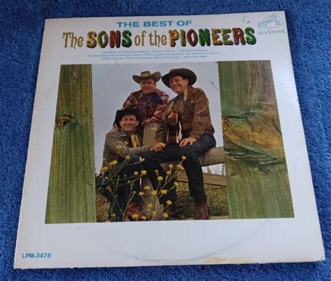 The Best Of The Sons Of The Pioneers Lp 1966 Rca Mono Tumbling Tumbleweeds 999 Picclick