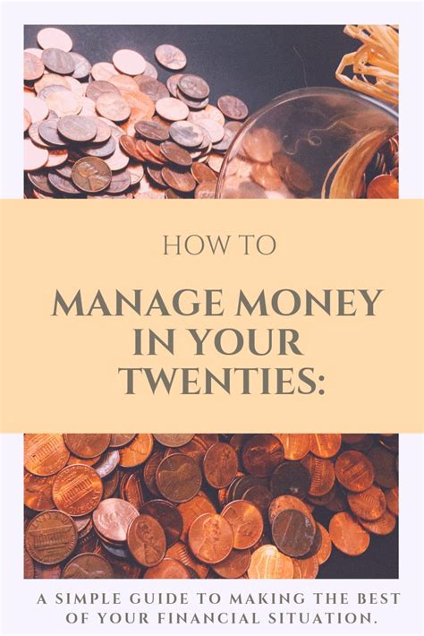 How To Manage Money In Your Twenties Money Management The Twenties