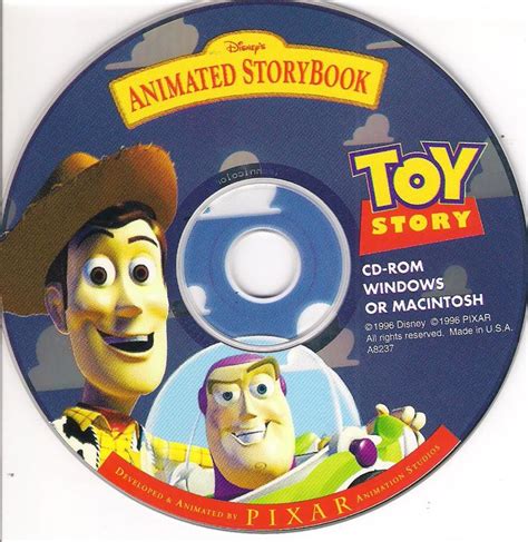 Disney S Animated Storybook Toy Story Cover Or Packaging Material Mobygames