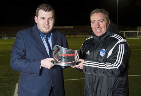 Jim Mcinally Is Crowned Ladbrokes League 1 Manager Of The Month