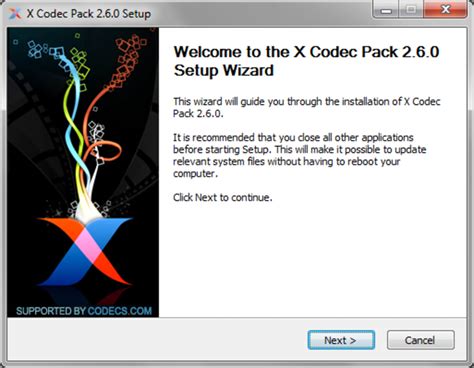 X Codec Pack 版 下载