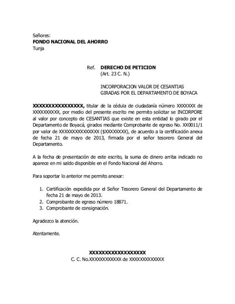 Modelo Carta Autorizacion Retiro De Cesantias Fondo Nacional Del Ahorro Images And Photos Finder