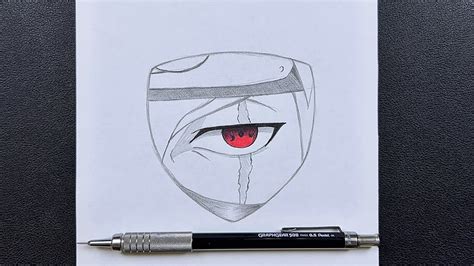 Easy To Draw How To Draw Kakashis Eye Easy Step By Step Youtube