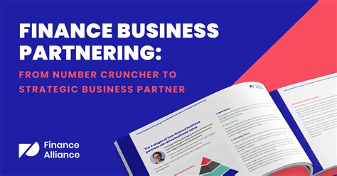 Finance Business Partnering Playbook Finance Alliance