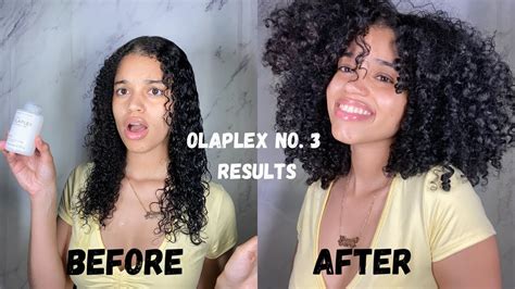 Olaplex No3 Review For Damagedtransitioning Curls Youtube