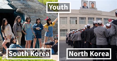 Impoverished north korea and the rich, democratic south are technically still at war because thekorean war ended in a truce, not a peace treaty. Life In North Korea Vs South Korea: My Visual Comparison ...