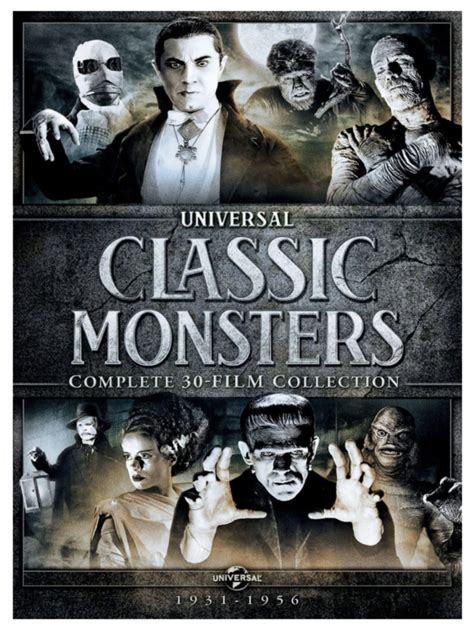 Universal Classic Monsters Complete 30 Film Collection Blu Ray Review