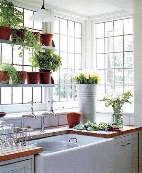 Garden Windows For Kitchen Refreshing Part In The Kitchen Area Homesfeed