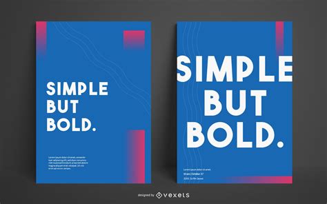 Simple Bolde Editable Poster Template Poster Template