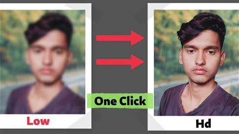 How To Convert Low Quality Image To High Quality Image Just One Click