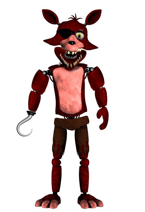 Fnaf 2edit Fixed Withered Foxy By Fredluestudios2021 On Deviantart