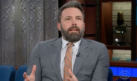 Ben Affleck Talks Weinstein And Sexual Misconduct On Colbert Video