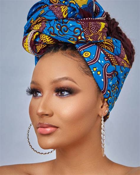 Pin By Tracie Lynn On Eyes Lips Face African Head Dress Black Natural Hairstyles Hair Wrap