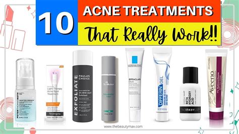 Best Acne Treatment Products That Really Truly Work For Any Type