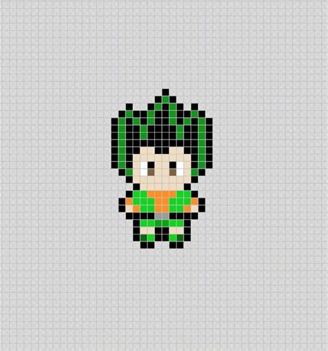 Minecraft Pixel Art Killua Pixel Art Gallery Pixel Art Subreddit