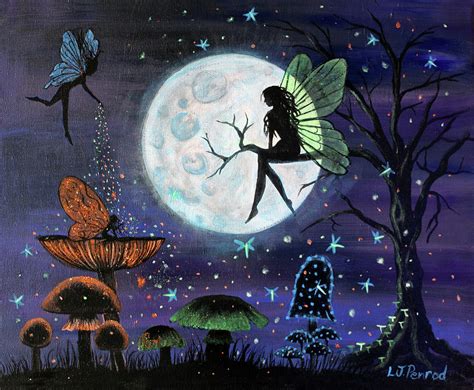 Moonlight Magic Painting By Laurie J Penrod Fine Art America