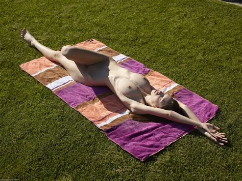 Aya Beshen In Naked In The Garden By Hegre Art Erotic Beauties
