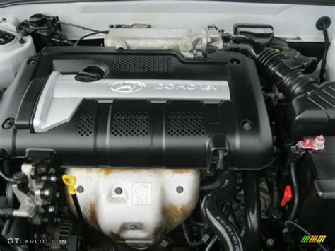 2006 Hyundai Tiburon Gs 20 Liter Dohc 16v Vvt 4 Cylinder Engine Photo