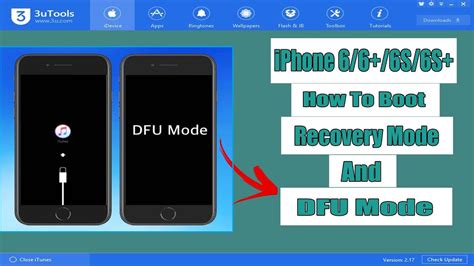 Iphone S S How To Boot Recovery Mode And Dfu Mode Easy