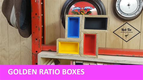 Golden Ratio Boxes Youtube