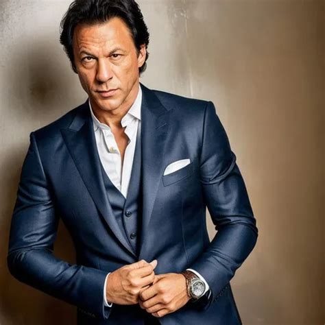 Imran Khan In James Bond Suit And Pistol Very Hands