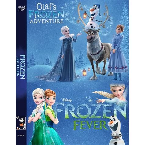 📸hd โอลาฟฟีเวอร์ 2in1 Dvd Frozen โฟรเซ่น ผจญภัยแดนคำสาปราชินีหิมะ เอลซ่า อันนา การ์ตูน ภาค1