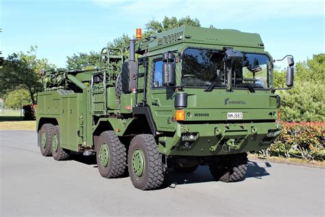 Rheinmetall Man Military Vehicles Completes Handover Of Hx 8x8 Heavy