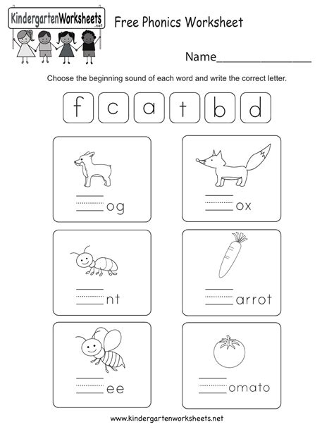 Phonics Worksheets Worksheets Worksheets Worksheets Library