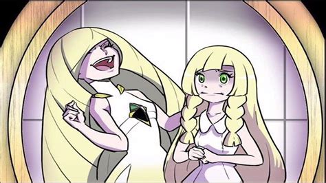 pokemon comic dub lillie and lusamine [tangled voice over] youtube