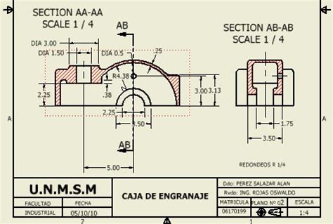 Secciones O Cortes En Autodesk Inventor InEn FIVE