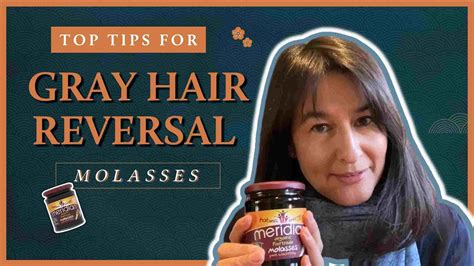 Organic Blackstrap Molasses For Gray Hair Reversal Youtube