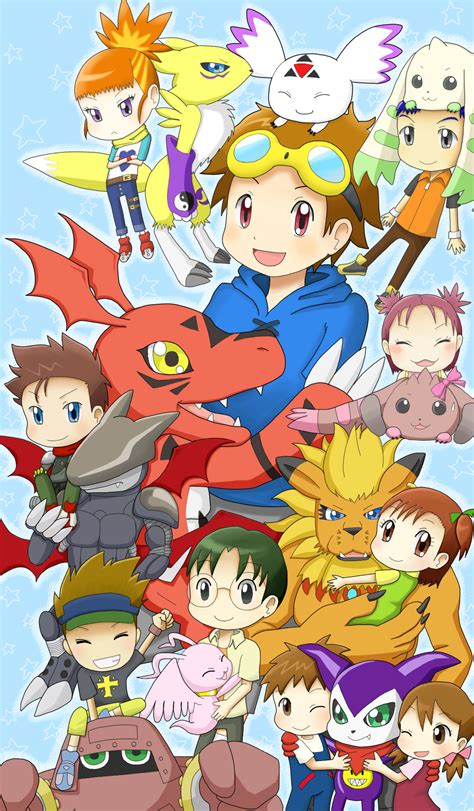 Image Digimon Tamers All Characters 1716572 Hd Wallpaper